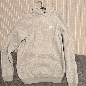 Nike Sportswear Men's Light Gray Pullover Hoodie